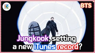 BTS's Jungkook's '3D' Breaks Historical Record on iTunes and Sweeps Global Music Charts! Surpassing