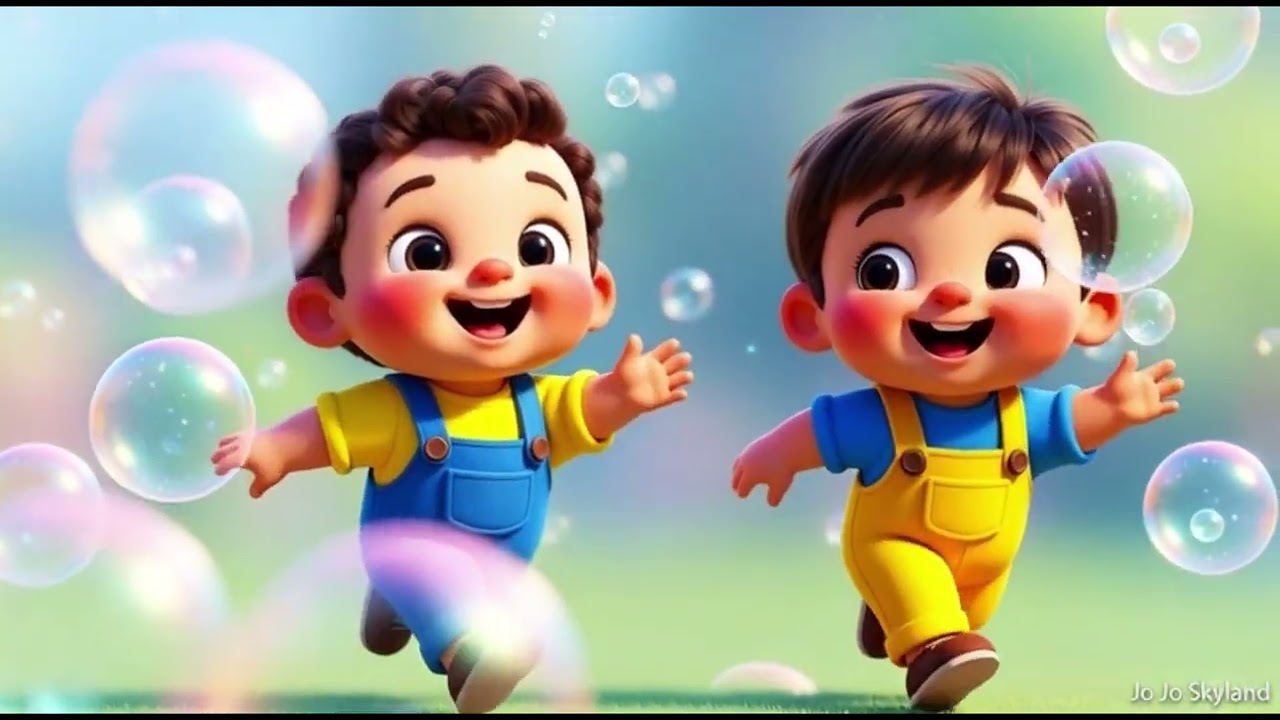 Giggle Bubbles Song 🫧😂 | Fun Kids Song | Playful Nursery Rhyme