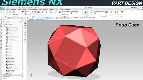 SIEMENS NX -  Snub cube