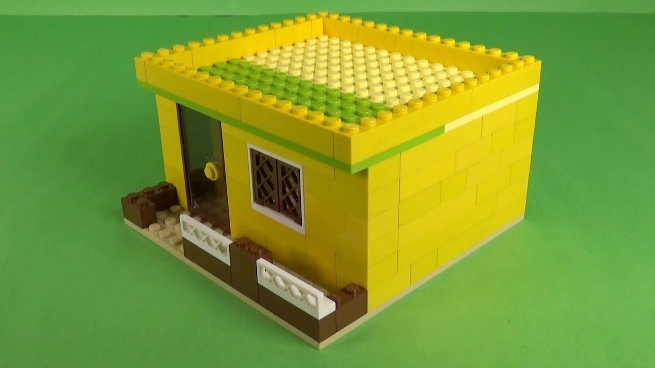 Lego House (050) Building Instructions - Lego Basic Bricks How To Build -  Youtube