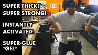 Super Strong, Super Thick Instantly Activated CA Glue 