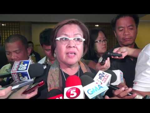 De Lima on being a magnet of controversy: ‘So be it’