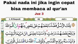 Nada untuk mudah membaca al qur'an sampai khatam di bulan ramadhan #juz03
