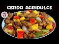 Cómo hacer cerdo agridulce.  Comida China