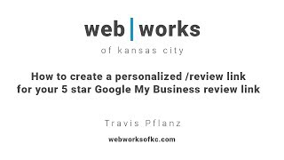 How to create a personalized /review redirection link to your 5 Star Google review box