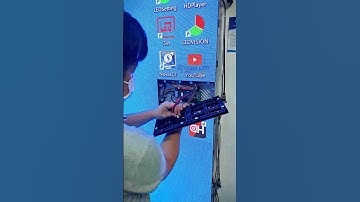 You see this LED module is assembled upside down #leddisplay #ledwall #eagerled #ledmodule#shorts