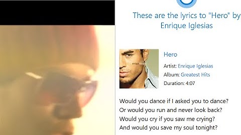 Use Cortana To Find Lyrics Of YouTube Video in Microsoft Edge Browser of Windows 10