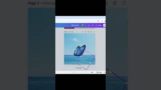 Canva Water Reflection Effect Tutorial | Full video available on channel #canva #canvadesign