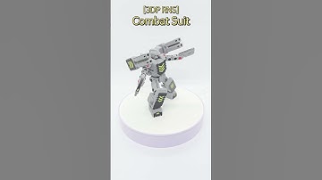 [3DP RNS] Combat Suit (3D Printed Robot) #3D #printed #robot