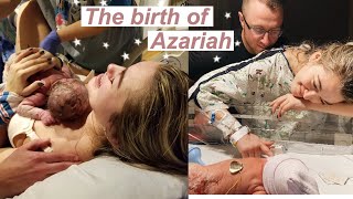 BIRTH VLOG *REAL AND RAW* | Unmedicated Vaginal Delivery After Fetal Surgery