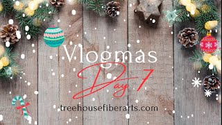 Vlogmas, Day 7: Planning to Bake, The Christmas Sweater Gets Buttons!