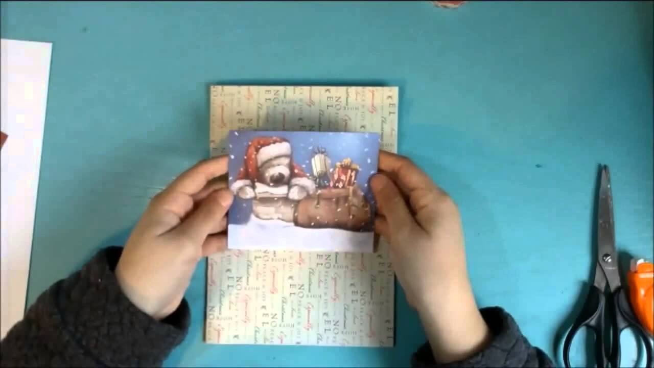 How to do a Christmas card with shake effect step by step tv show
