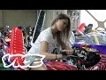The Woman Revving Motorcycles like Music in Japan