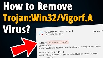 Trojan:Win32/Vigorf.A: How to Manually Remove it?
