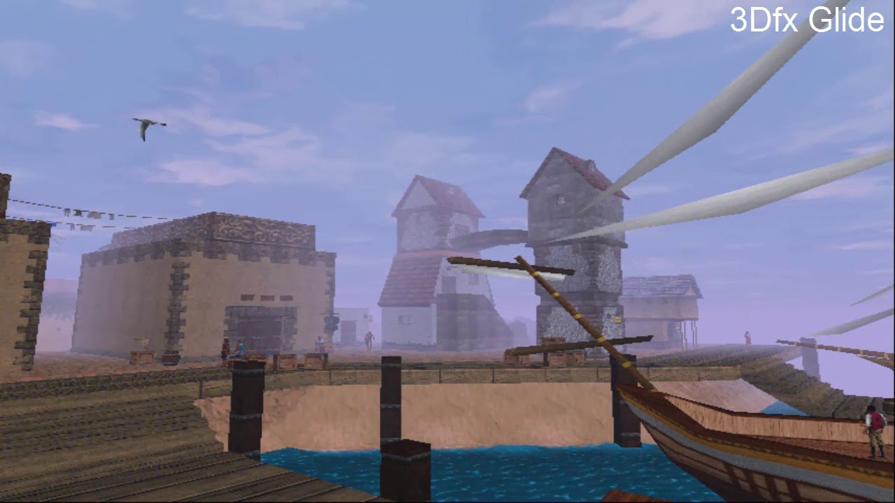 Старые компьютерные игры MS-DOS для 3dfx Voodoo: The Elder Scrolls Adventures: Redguard - 1998 год.