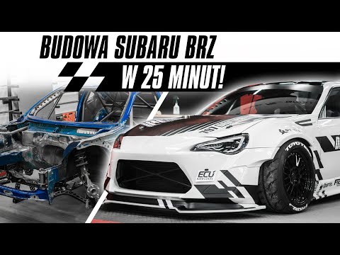 Budowa auta do Driftu w 25 minut - Subaru BRZ - Drift Projekt