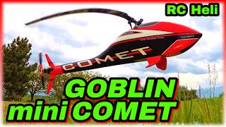 電動ラジコンヘリ「ホバリング」GOBLIN mini COMET】 - YouTube