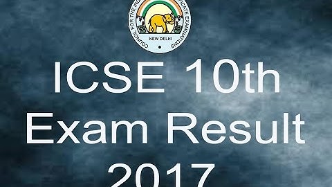 ICSE result 10th class declared || how to check