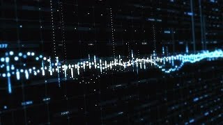 Floating  Equalizer Graph Stock Motion Graphics