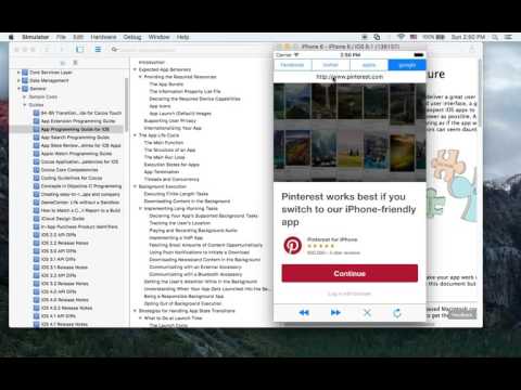 ios 스위프트(swift) 강좌 - 미니웹브라우저 만들기 1