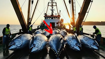  Inside the Modern Giant Tuna-Processing Factory ( Full Process )