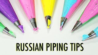 RUSSIAN PIPING TIPS - (THE POINTY ONES) - What are they &amp; What do they do?