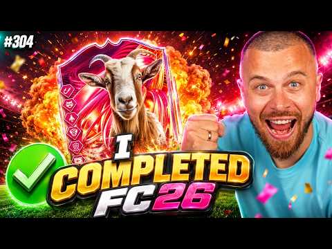 I Officially COMPLETED FC 26… EA, Give Us FC 27 Already! 😭