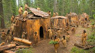 How NATIVE AMERICANS Built Tree Stump Shelters in 24 Hours Without Machines How NATIVE AMERICANS Built Tree Stump Shelters in 24 Hours Without Machines