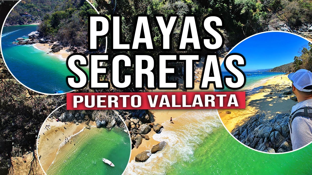 ☀️ PLAYAS SECRETAS de PUERTO VALLARTA Cómo llegar a YELAPA + COLOMITOS + MADAGASCAR + LAS ANIMAS  👌