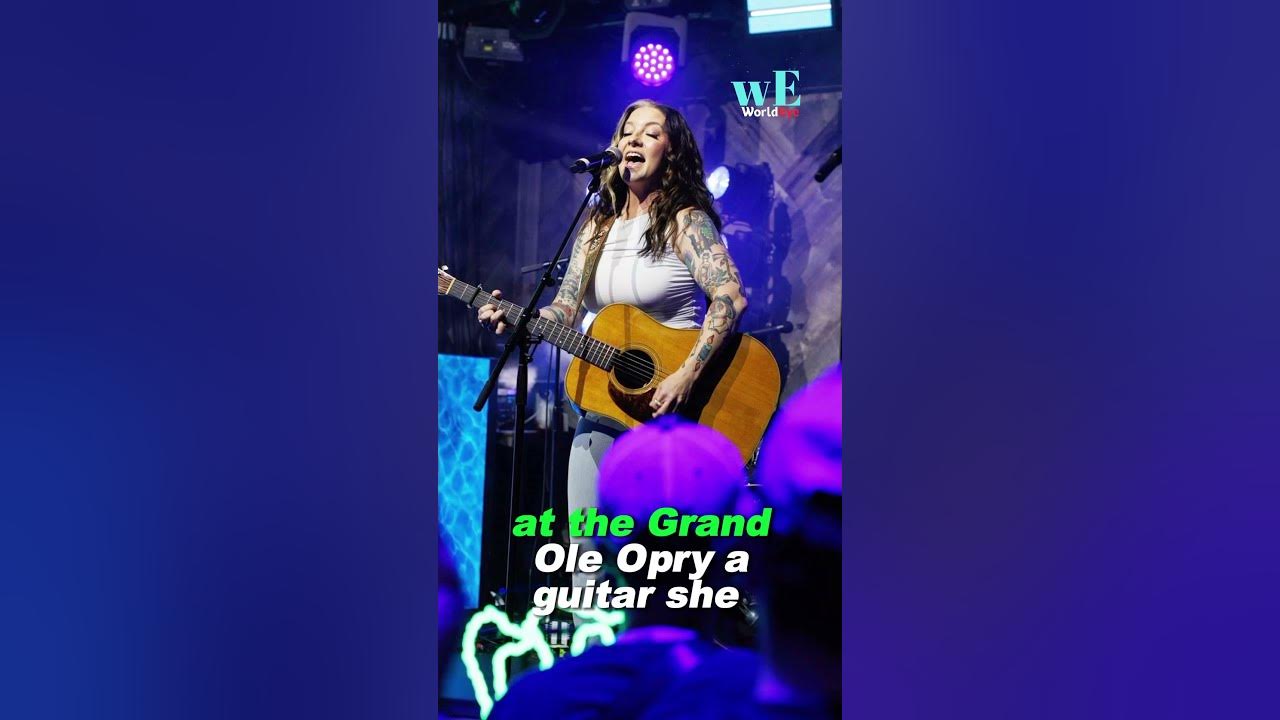 Ashley McBryde & Her Guitar Dinah Rock the Grand Ole Opry Stage - WorldEye