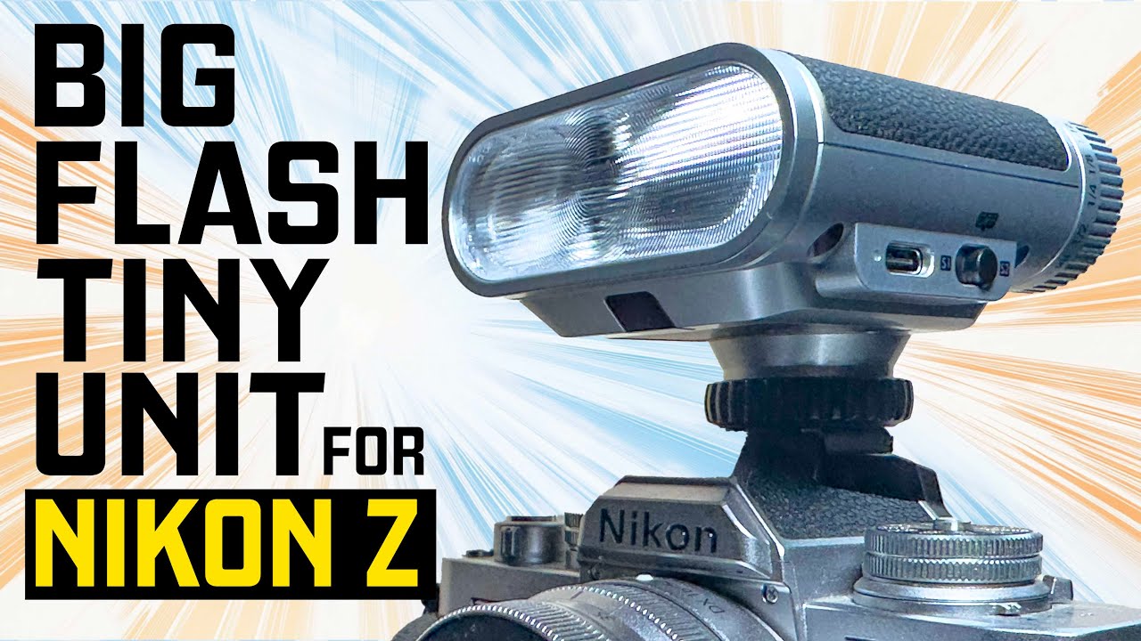 The speedlight every Nikon Z needs (Viltrox Z1 Vintage on Camera Flash)