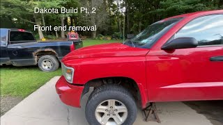 Dakota Front End Removal. Dakota Build Part 2