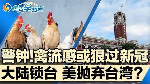 专家:若禽流感人传人 或比新冠更严重;若大陆锁台 美国恐抛弃台湾;川普:有望靠关税取消所得税;华为中兴拿下越南5G大单;德国秘密对俄作战计划曝光;焦点早知道Nov 28,2025