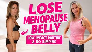 OVER 40? Do This 20 MIN MENOPAUSE BELLY WORKOUT 🔥 All Standing, Low Impact