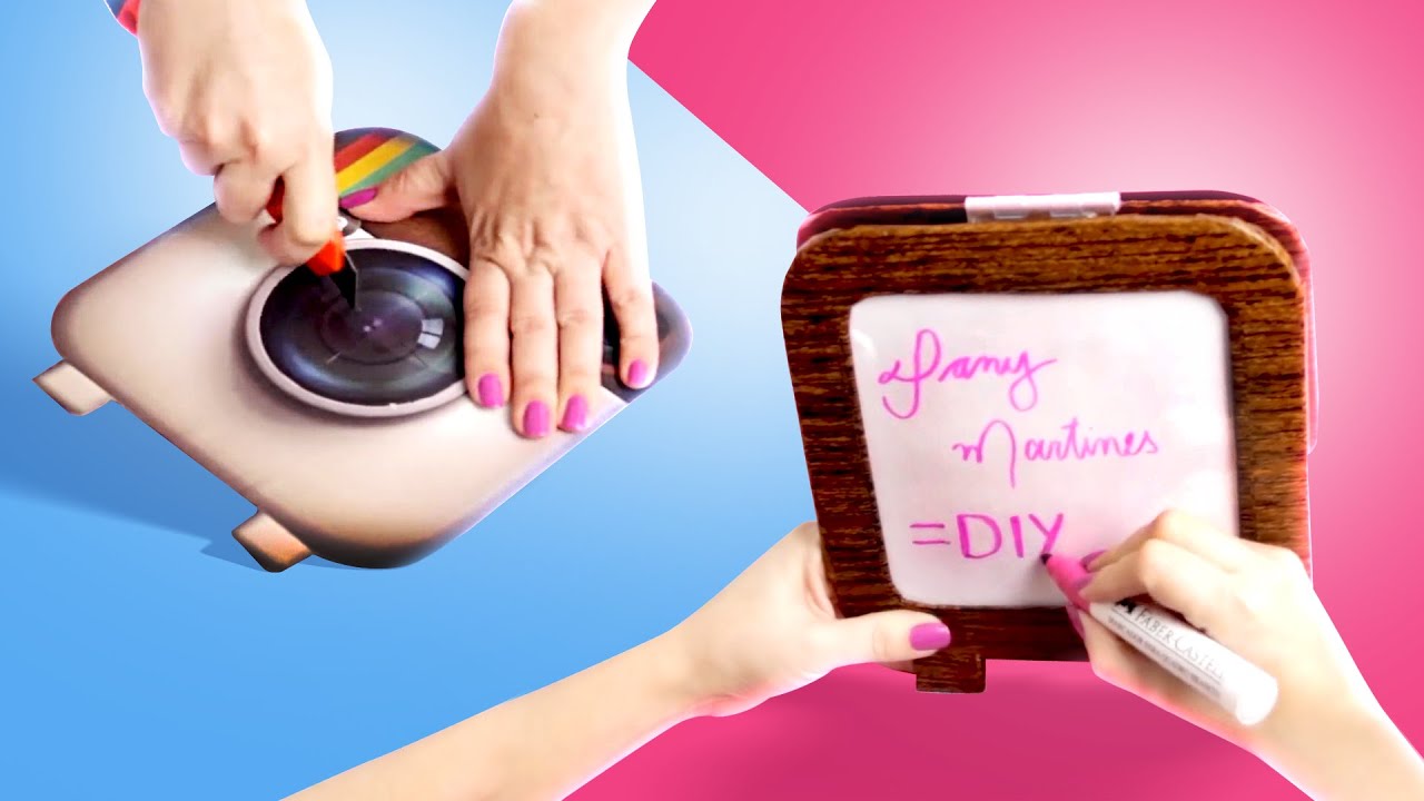 Porta retrato do Instagram e quadro de recados DiY diya tailors