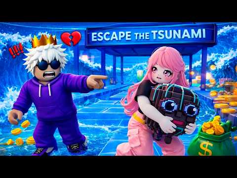 💔 La llevé a Escape del Tsunami… ¡Y ME ROBÓ TODO! 😡🌊
