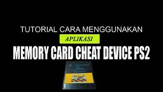 CARA MENGGUNAKAN MEMORY CARD CHEAT DEVICE PS2