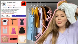 CREATING DEPOP SHOP AESTHETIC | how i edit my photos