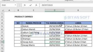 Find out which products will expire automatically, mark them with
automatic colors that have expired. look for those expired a long
time, see t...
