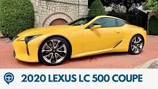 2020 Lexus LC 500 Coupe Review screenshot 4