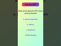 Karate API Basics: Multiple Choice Questions -14 | #shorts #KarateAPI #KarateFramework #apitesting