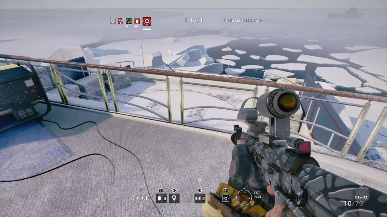 Tom Clancy's Rainbow Six Siege Glaz - YouTube