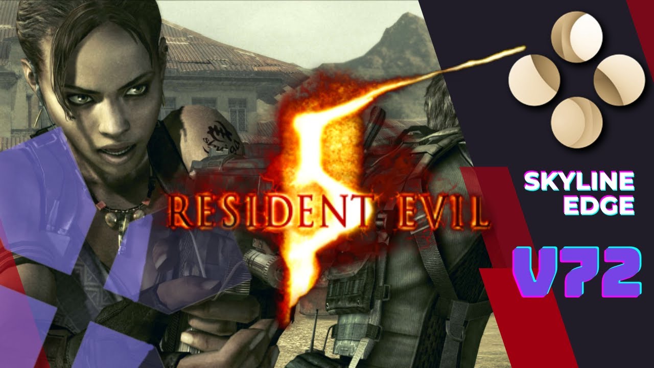 Resident Evil 5 Gameplay On Skyline Edge V72 Emulator Android +