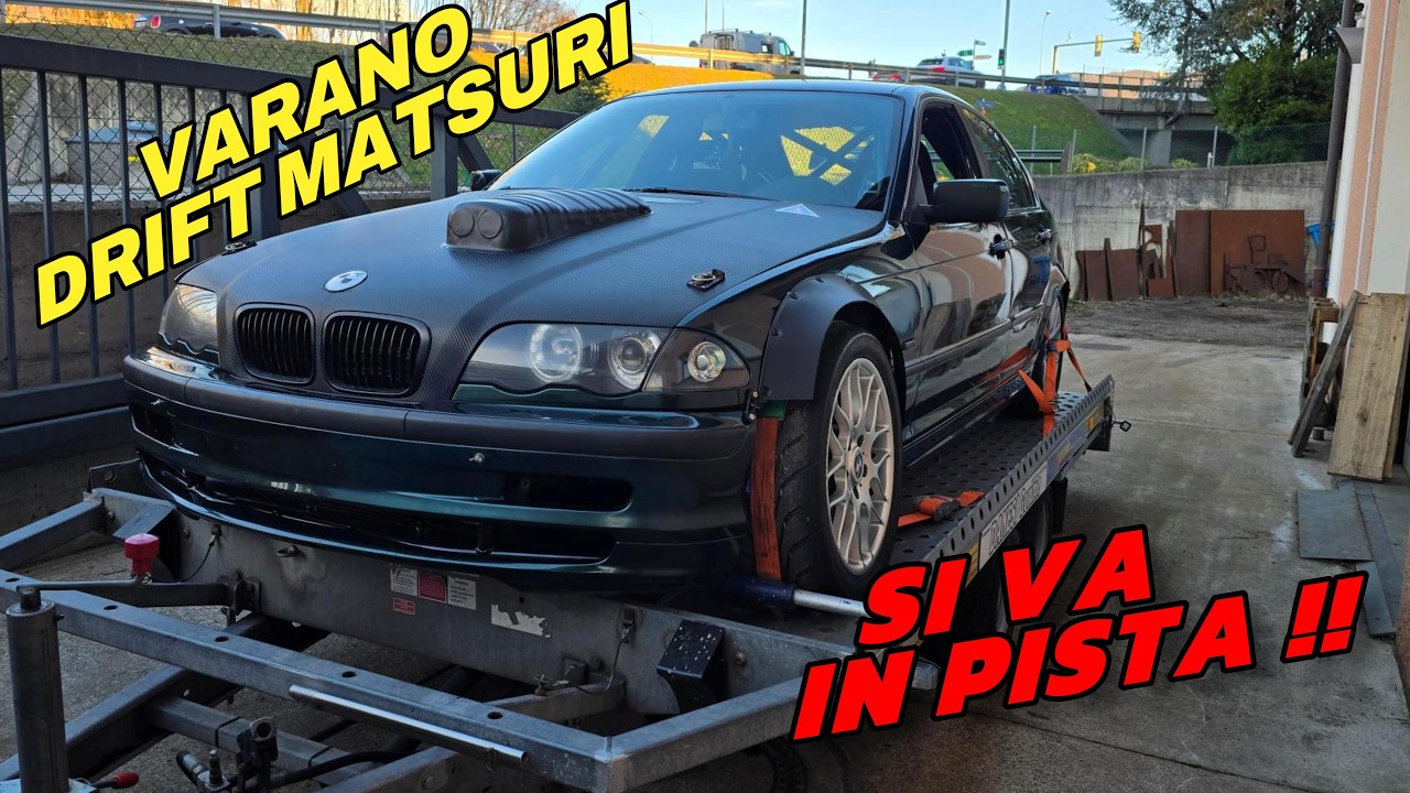 DRIFT MATSURI VARANO 🔥 E46 328i Seconda Volta in Pista! Divertimento Assicurato 😈