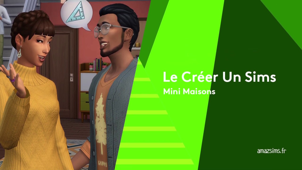 Le Créer Un Sims (CAS) - Les Sims 4 Mini Maisons - YouTube