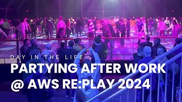 Working at AWS re:Invent 2024 🥳 Last Day & Party at re:Play | Silent Vlog