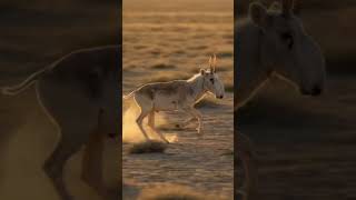 This Antelope Has a Face Only Nature Could Love #SaigaAntelope #Antelope #Wildlife #Nature #Animals