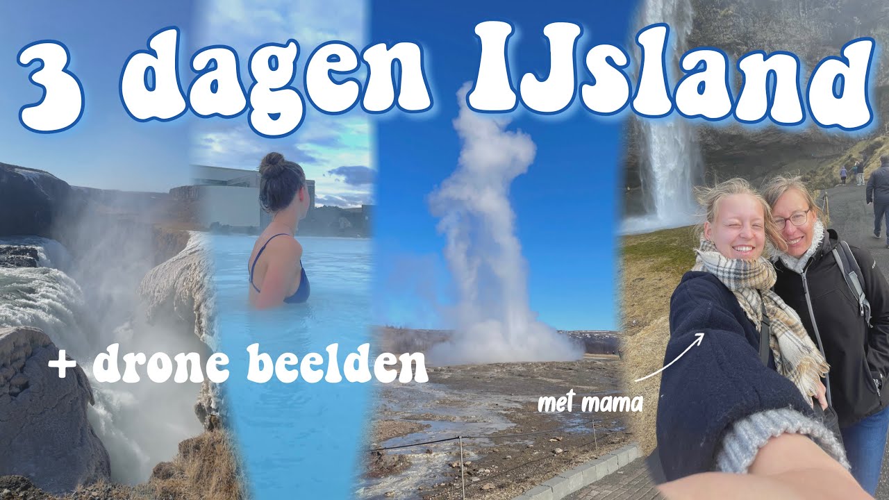 IJSLAND VLOG - met mama ✩ Lydia Elisabeth