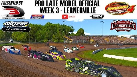 iRacing Dirt Pro Late Model Official - Week 3 - Lernerville