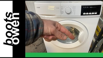 How to check the filter on a Logik Currys L712WM20 washing machine